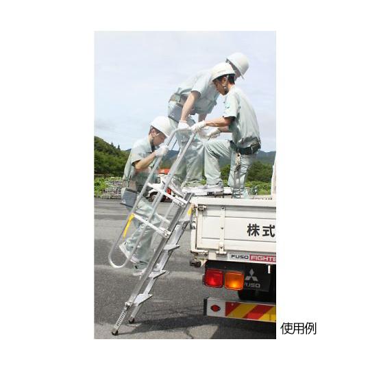 トラック昇降用タラップ トラックライム ナカオ REG-L (64-4374-50)_1