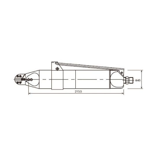ラン支柱カットエアーニッパー GT-NZ15 NZ20AJ付 ベッセル GT-NZ15 NZ20AJ (64-4654-36)_1