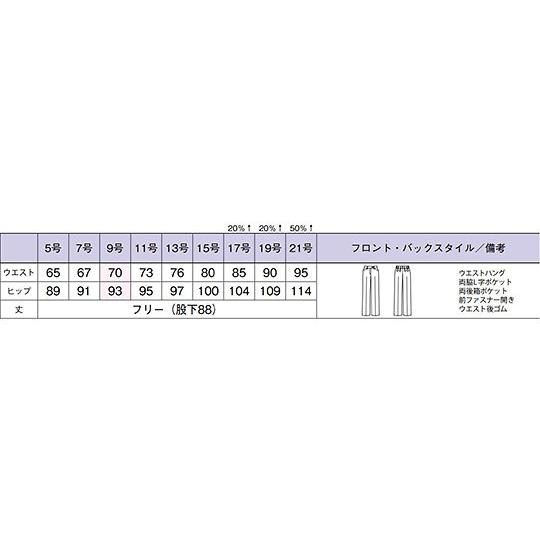 パンツ ネイビーXブルー 21G BON LP6121-28 21G (64-6239-81)_1