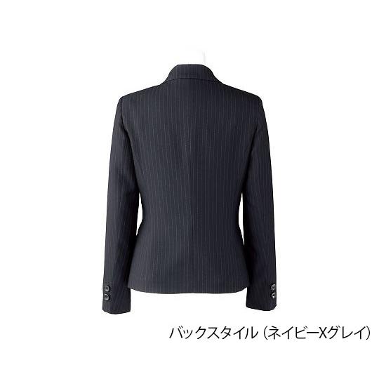 ジャケット ネイビーXグレイ 17G BON AJ0245-28 17G (64-6247-79)