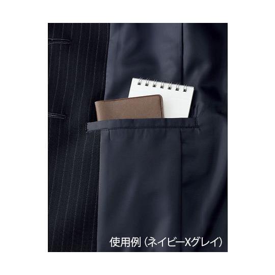 ジャケット ブラックXグレイ 17G BON AJ0245-30 17G (64-6247-88)
