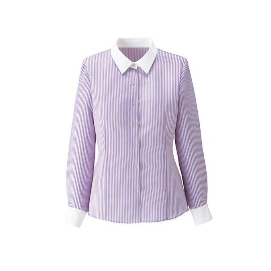 BON 長袖ブラウス パープル 9G BON RB4161-14 9G (64-6275-40) : A1