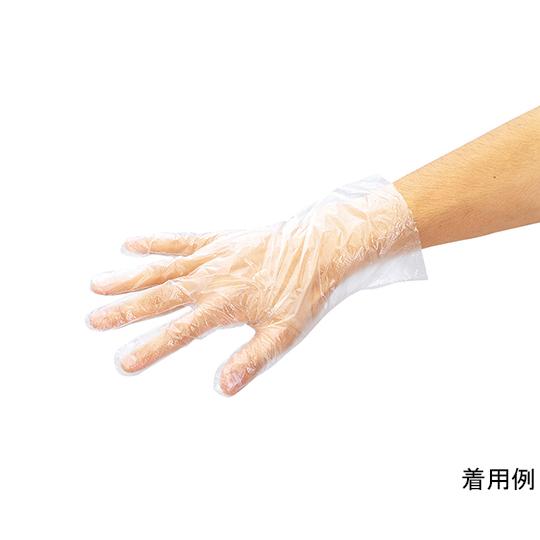 薄くて丈夫な手袋 ポリエチグローブMサイズ 200枚入り×56箱入り 日本ハイテック NH-M200 (64-6400-06)_1