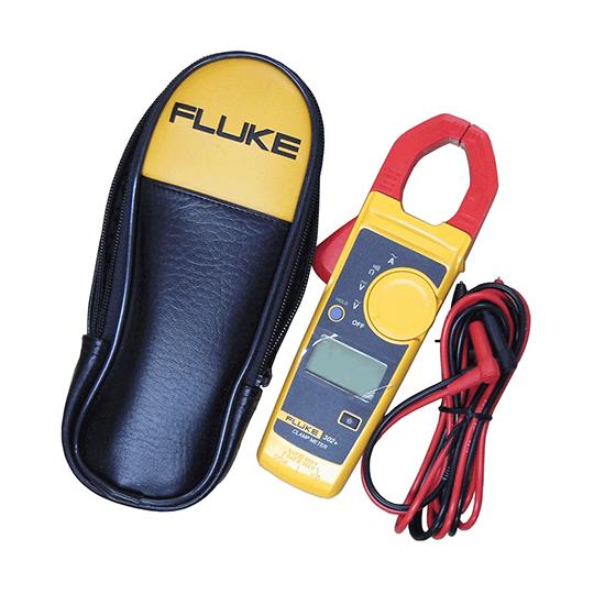 【3個セット】FLUKE (フルーク)クランプ・メーター AC400A 302+ Fluke 302+ Digital Clamp Meter, 30mm Jaw, Measures AC