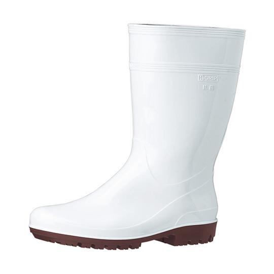 耐滑抗菌長靴 ハイグリップ スーパー ホワイト 23.5cm ミドリ安全 HG2000N-W-23.5 (64-8065-73)