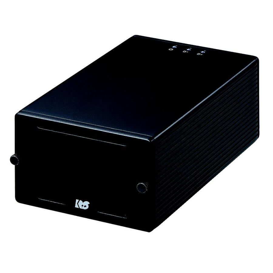 RATOC Systems USB3.2 Gen2 RAIDケース 2.5インチHDD/SSD 2台用・10Gbps対応 (64-8072 ...