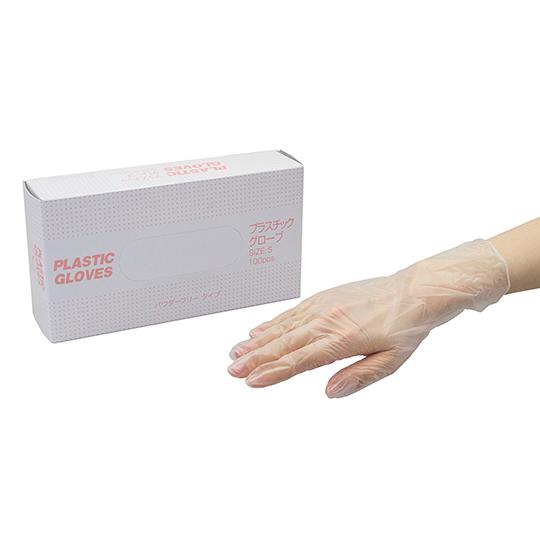 セムコーポレーション プラスチック手袋 パウダーフリー グローブ 使い捨て Pvc ビニール手袋 病院採用商品 S 100