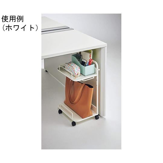 デスクアンダーラック サテンブラック ライオン事務器 UR-420 (64-8117-85)_1