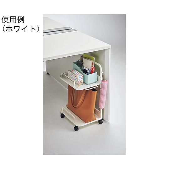 デスクアンダーラック サテンブラック ライオン事務器 UR-420 (64-8117-85)_3