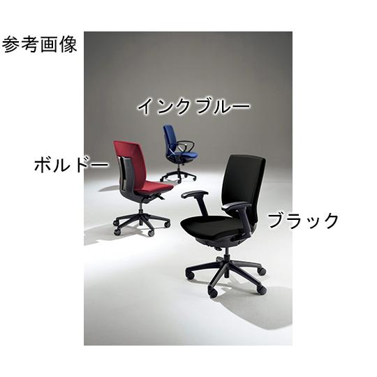 オフィスチェアー エルビス ブラック ライオン事務器 No.2610F (64-8135-43)_5