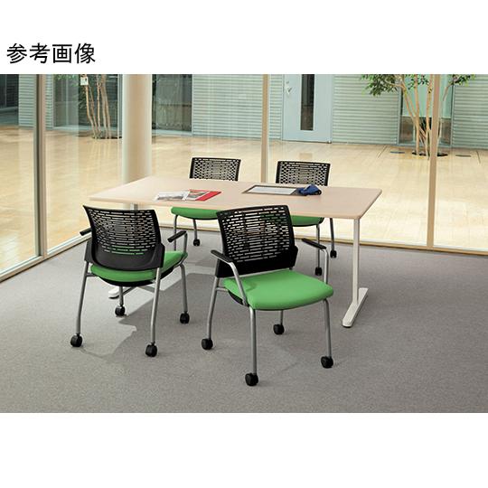 会議用イス ミーティング用チェアー スターブ ブルー ライオン事務器 No.1766F (64-8144-03)_7