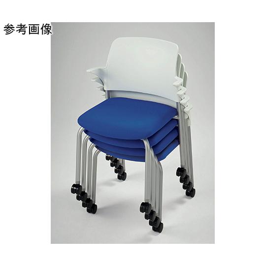会議用イス ミーティング用チェアー<フルト> ブルー ライオン事務器 No.1437S (64-8150-55)_2