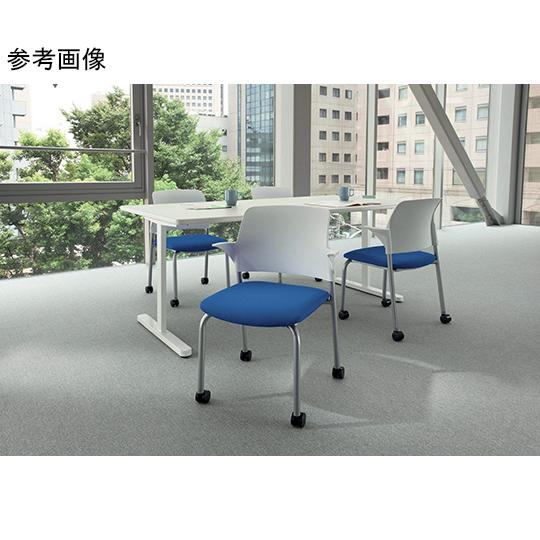 会議用イス ミーティング用チェアー<フルト> ブルー ライオン事務器 No.1437S (64-8150-55)_3