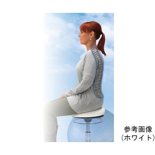 DALTON サドルチェア レッド 座高58〜77cm Global Stole 462074212 (64-8375-22)_2