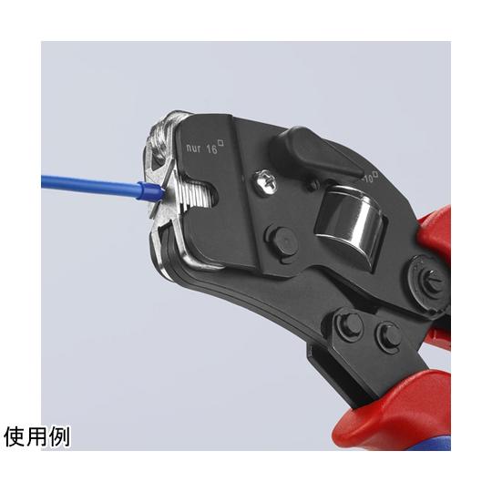 ワイヤーエンドスリーブ圧着ペンチ KNIPEX 2868495 (64-8393-95)_3