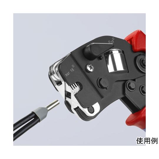 ワイヤーエンドスリーブ圧着ペンチ KNIPEX 2868495 (64-8393-95)_4
