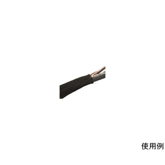 ノンハロゲン網チューブ19mmX10m トラスコ中山 BTN19-10 (64-8433-97)