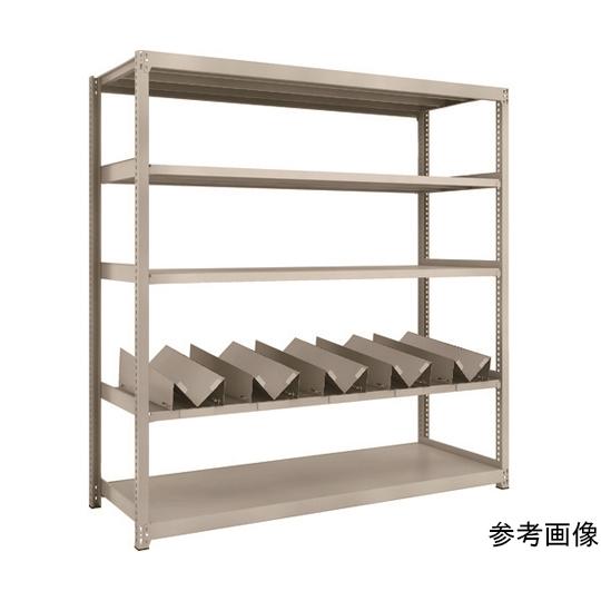 M2型軽中量棚 1760X600XH1800 缶受X5付 トラスコ中山 M2-6665-KU5 (64