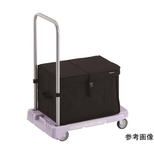 樹脂台車 こまわり君 省音G車輪 600X390 パープル THB付 トラスコ中山 MP-6039N2-PU-THB (64-8612-22)