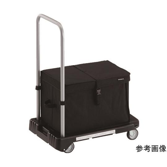樹脂台車 こまわり君 省音G車輪 600X390 ブラック THB付 トラスコ中山 MP-6039N2-BK-THB (64-8612-26)
