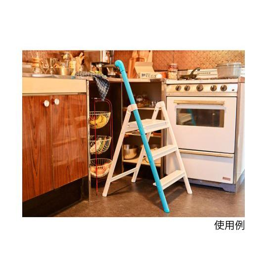 踏台 ハンドルステップ アクアブルー 17263 長谷川工業 SS-3 BU (64-8694-82)