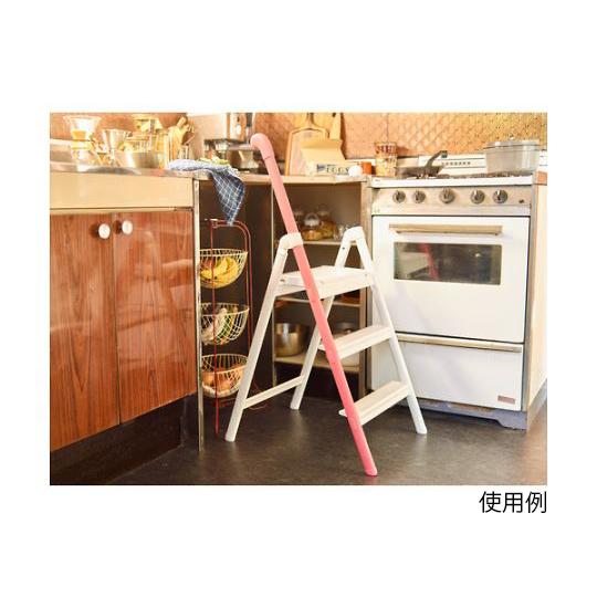 踏台 ハンドルステップ コーラルピンク 17264 長谷川工業 SS-3 PK (64-8694-84)