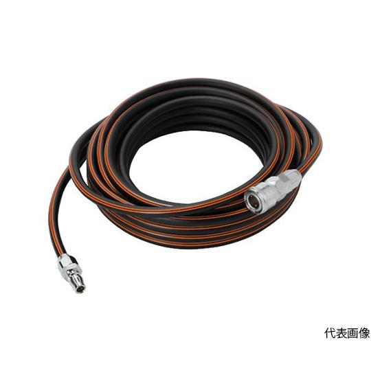 スパッタ防止エアホース8.5×100M 黒 トラスコ中山 TSTS85100 (64-8747-84)