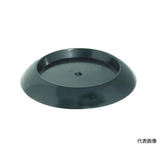 トラスコ中山 キャスタ-用受け皿 64MM 黒 12個入 TUK630-BK-12 (64-8754-31)｜a1-shop