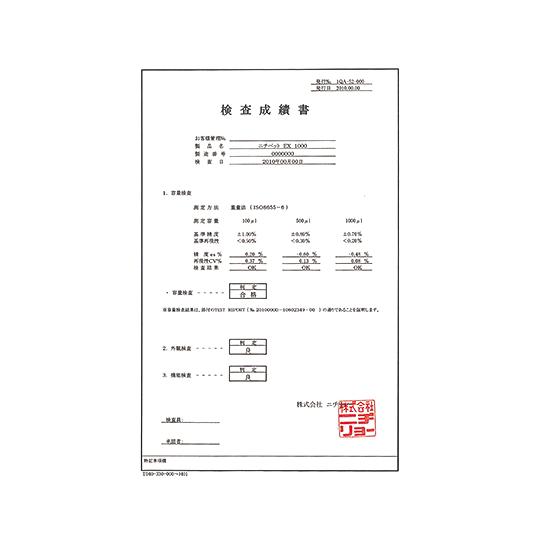 いいスタイル ニチリョー ニチペットEXII 0.5〜10μL メーカー検定N-Aサービス 00-NPX2-10/N-A (64-8895-13)