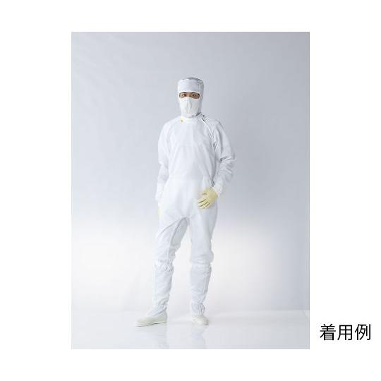 オートクレーブ対応ツナギ服 白 4L 東洋リントフリー FP1202-01 4L (64-8904-38)