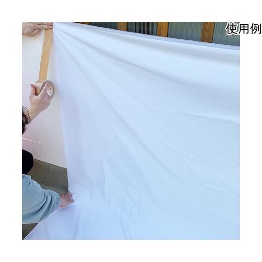 超強力台風防水シート 超強力防水生地 台風 白 幅1460mm×長さ7m tantore (64-9303-16)_3