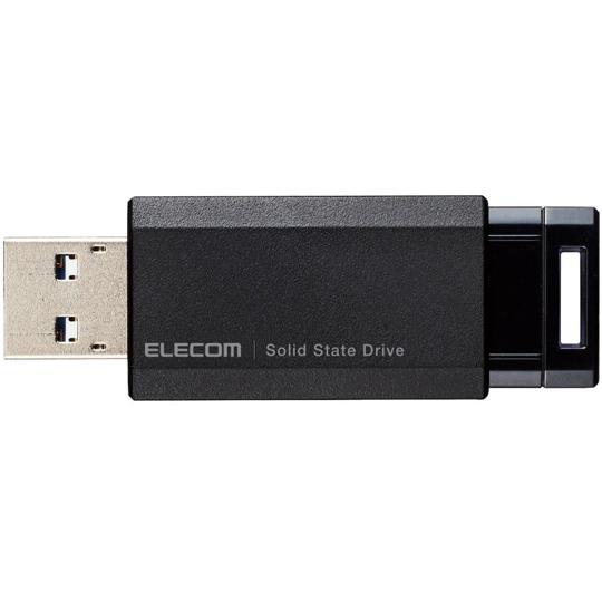 エレコム 外付けSSD ノック式 USB3.2 Gen2 対応 250GB ブラック ESD-EPK0250GBK (64-9335-07)｜a1-shop｜07
