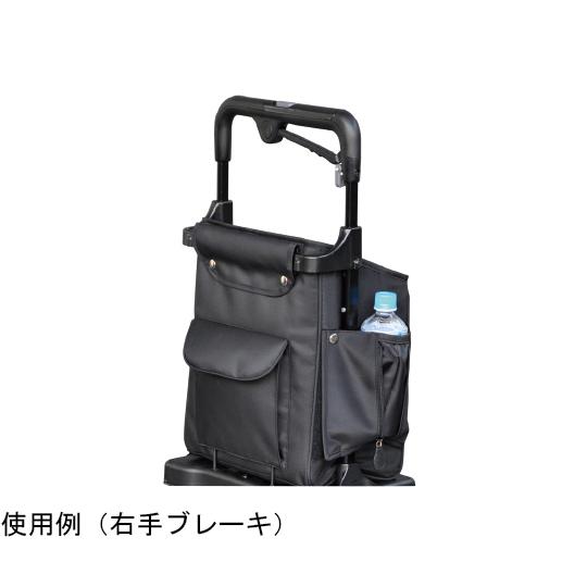 ウォーキングキャリー アイカートフリー ブラック 右手ブレーキ 須恵廣工業 No.835 (64-9715-66)_2