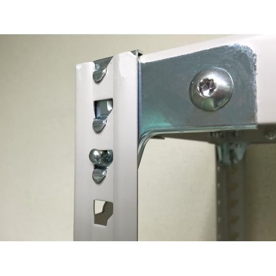 軽量ラック (セミノンボルトタイプ) ミックラック H2100×W1805×D455mm 天地5段 LN08-7645-5_2