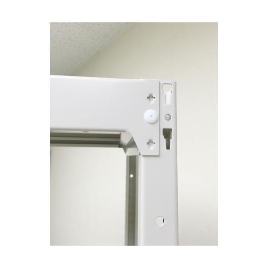 中軽量ボルトレスラック らくらくラック 単体 H1800×W1800×D450mm 天地4段単体 SR20-6645-4