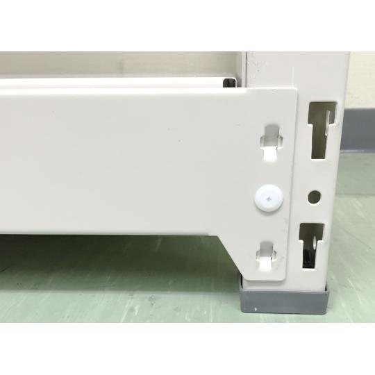 中量ボルトレスラック 単体 H2100×W1800×D450mm 天地4段単体 明興関包スチール MN30-7645-4 (64-9734-83)_1