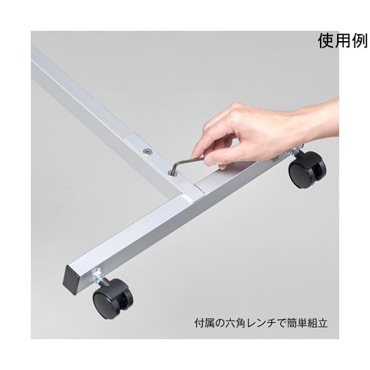 待合室のパーテーション 下部開口型 600×1800mm トキトレーディング (65-0257-77)_5
