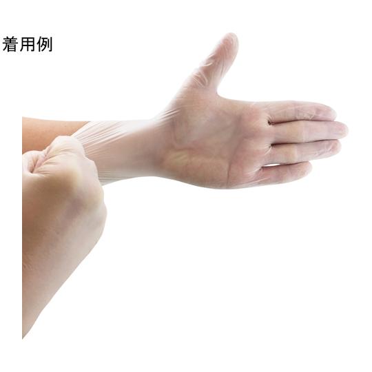 ACE 手袋 プラスチック手袋 パウダーフリー 100枚入 Lサイズ AG7340-L (65-0308-79)｜a1-shop｜03