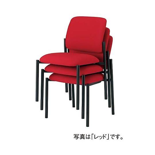 リネアチェア ブラック 2脚セット CLOVE TCK1-SP01 (65-0392-52)_2