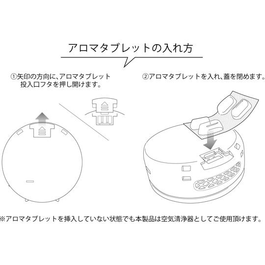 クリエイティブテクノロジー OiSHiアロマタブレット bio ティーツリー 10枚入 CT-OS01-2-06 (65-0597-14)｜a1-shop｜02