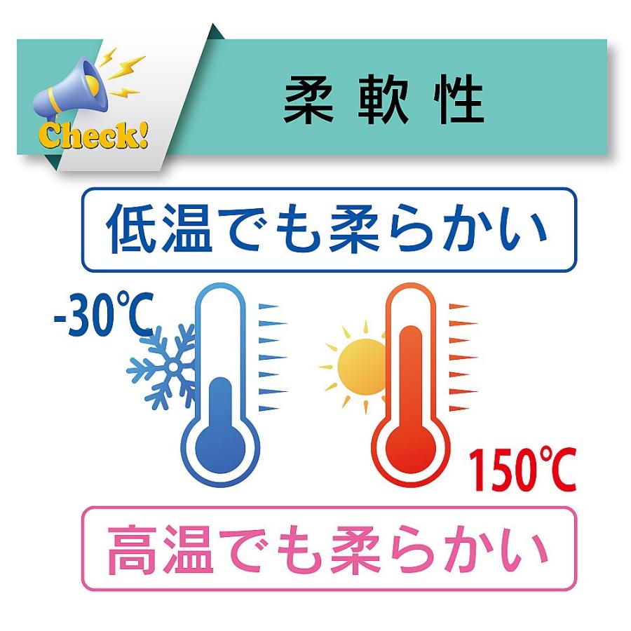 耐熱・食品用耐圧ホース トヨシリコーンホース 内径32mm×外径43.5mm 長さ9m トヨックス TSI-32-9 (65-0865-05)_5