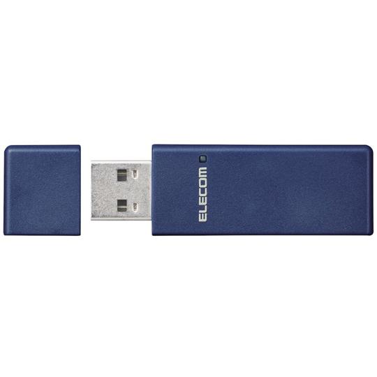 エレコム カードリーダー スティックタイプ USB2.0対応 SD+microSD対応 ブルー MR-D205BU (65-1710-74)｜a1-shop｜02