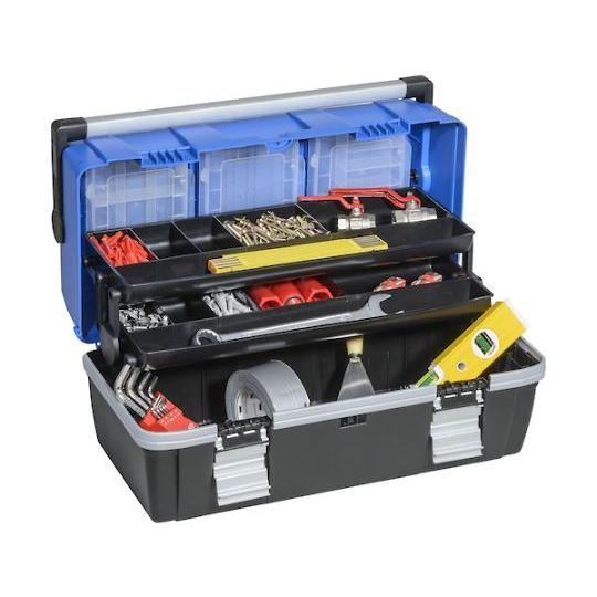 ツールボックス McPlus ProAlu 565×285×280mm パーツケース3個付 allit 457033 (65-1952-44)