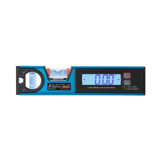 220mm 充電式デジタルアルミレベル マグネット付/防水 EA721K-72 (65-2170-41)