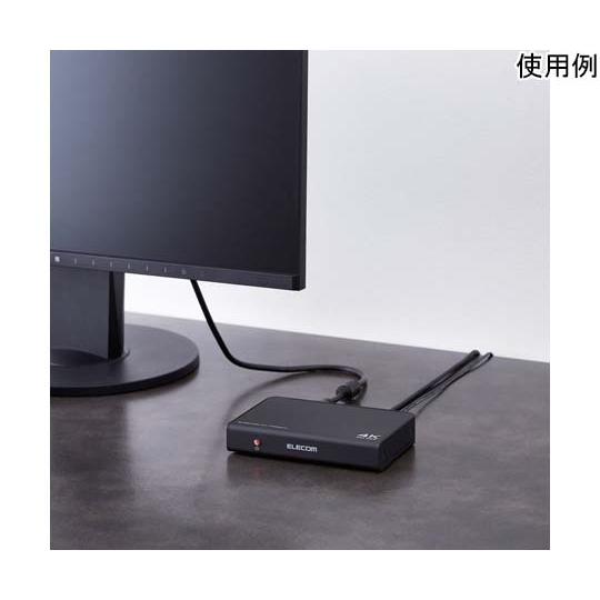 HDMI分配器 4K60p対応 1入力 2出力 エレコム VSP-HDP12BK (65-2329-33)_5