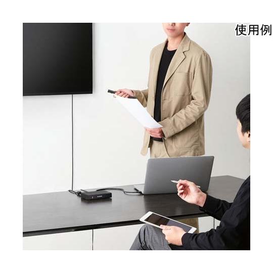 HDMI分配器 4K60p対応 1入力 2出力 エレコム VSP-HDP12BK (65-2329-33)_7
