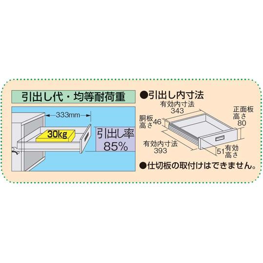 春の新作 軽量作業台 KK/350kg/抗菌・抗ウイルスポリ天板/H740/引出付 KK-70AVPB