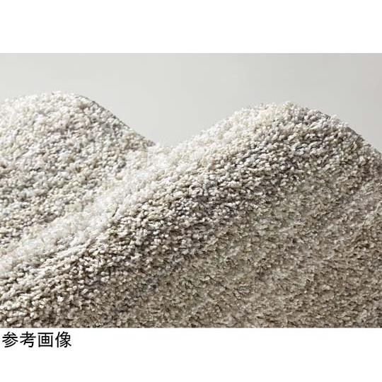 防炎 防音 ナイロンラグ リュストル 200×200cm円形 ライトグレー スミノエ 13440063 (65-3423-97)