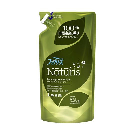 ファブリーズナチュリス レモンGジンジャー 詰替 320mL 24個入 P＆G 356365 (65-8742-14)