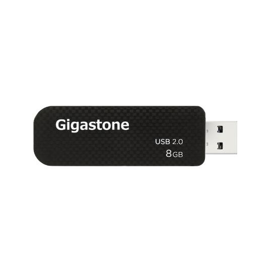 Gigastone USB2.0メモリー スライドタイプ 8GB GJU2-8GF (65-8892-06) : A1 ショップ 休業日土日 ...